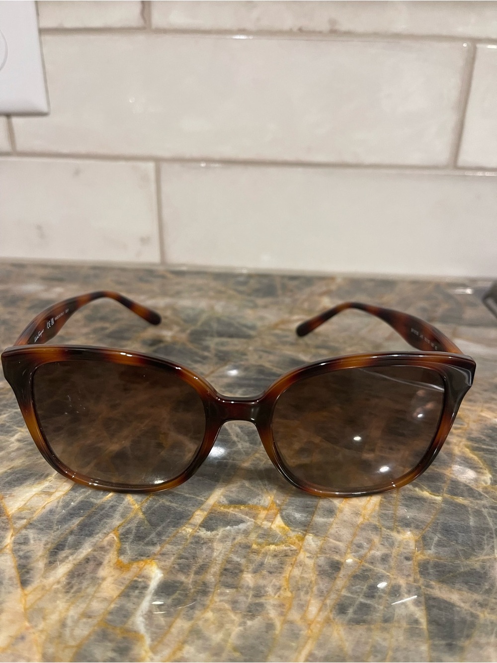 Salvatore Ferragamo Tortoiseshell Sunglasses